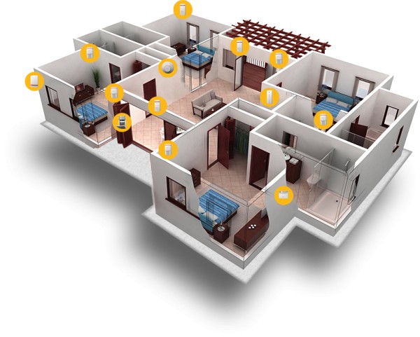 zabezpečení domu - moderní alarmy do domu